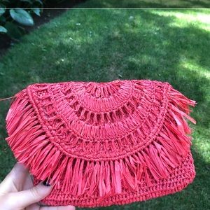 Mar Y Sol Mia Pouch (coral)